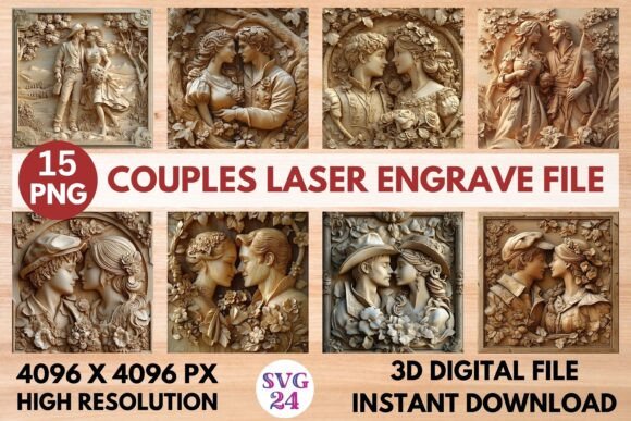 Bringing Connection to Life: The Power of a Couples Laser Engrave File