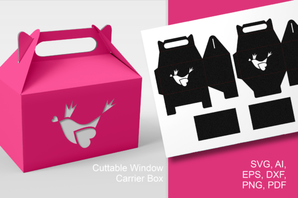 Crafting Romantic Favors with the Love Bird Gable Box Template