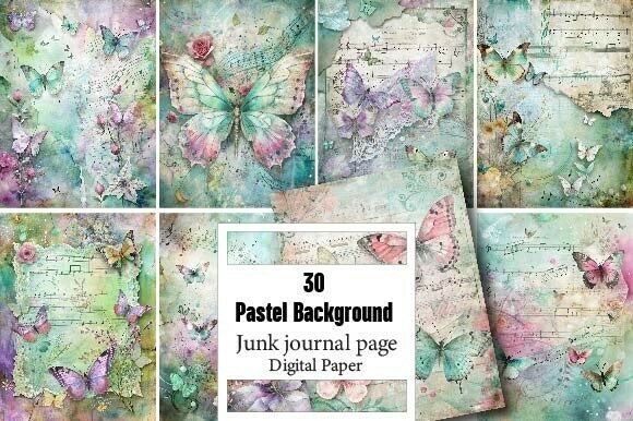 Crafting with the Pastel Background Junk Journal Kit: Smart Choices for Creative Projects