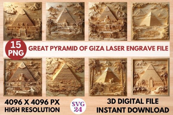 Master Craftsmanship with a Great Pyramid Laser Engrave File