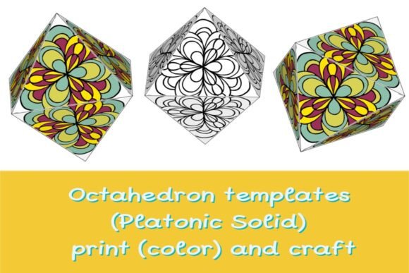Printable Octahedron Template: Your Gateway to Creative Geometry