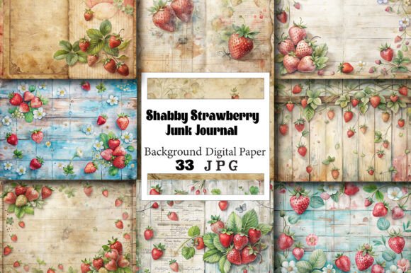 Shabby Strawberry Junk Journal: Your Versatile Creative Toolkit