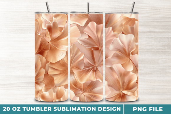 The Art and Craft of Custom Tumbler Design: Embracing the Rose Gold Ginkgo Theme