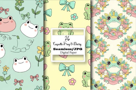 The Coquette Frog Daisy Pattern: A Versatile Design for Creative Projects