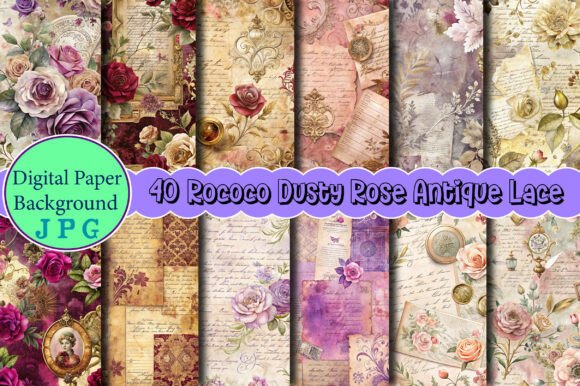 The Elegant World of Rococo Dusty Rose Antique Lace: A Creative Revolution