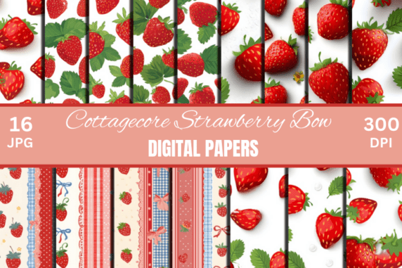 The Enduring Charm of Cottagecore Strawberry Coquette Patterns