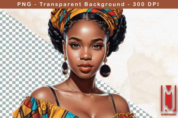 The Power of Chic African American Girl Clipart in Your Creative Toolkit