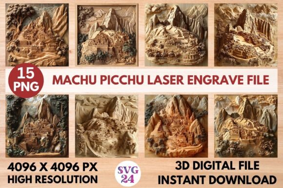 The Power of Machu Picchu Laser Engraving Files in Creative Production