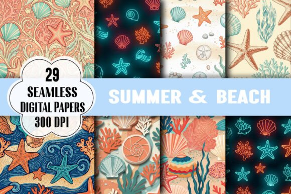 The Summer Beach Digital Pattern: An Analysis of Its Creative Utility