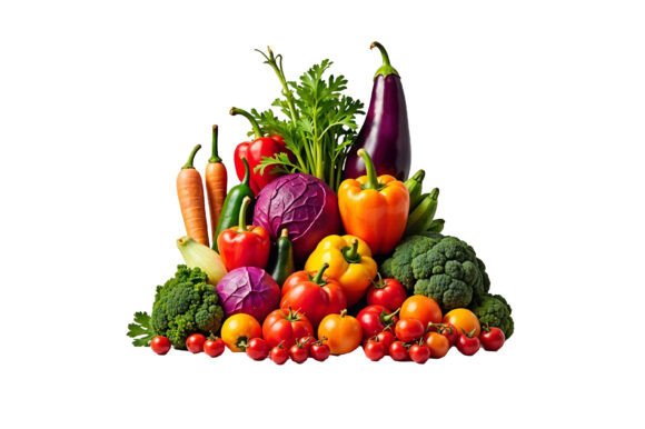 The Ultimate Design Asset: Vegetables on a Transparent Background