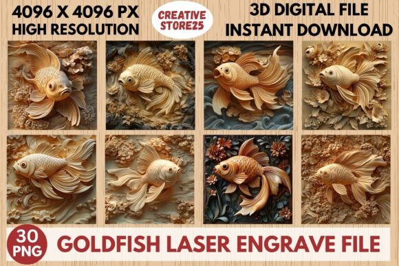 Unlocking Creative Potential with the Goldfish Laser Engrave File